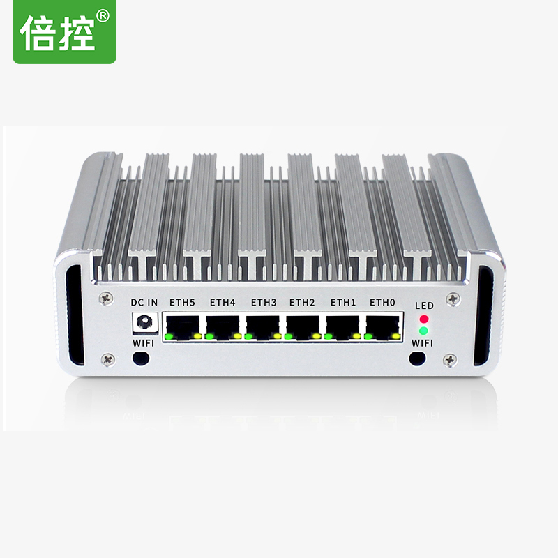 倍控G31多网口工控主机I7-8550U I5-8250U 82574L网卡 软路由