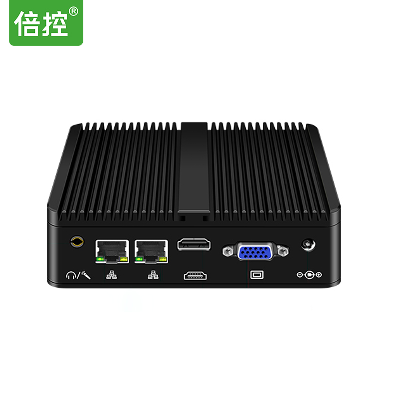 G30工控机J4125 N5105 N100 J6412 J6413 I3-4005U双网卡双串口迷你小工控机嵌入式