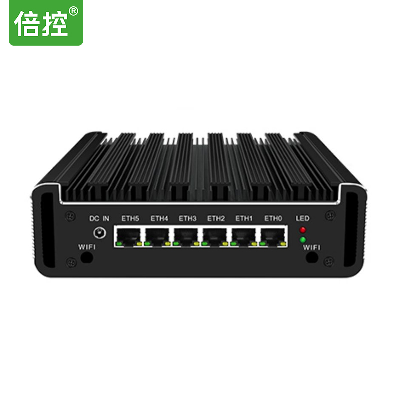 倍控G31型材I7-10510U 6网卡i226 i225 i211 i210多网口工控主机