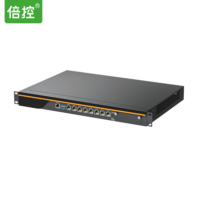 倍控10网卡万兆光口软路由爱快维盟ROS服务器989NET-8L-2SFP 可选冗余电源双电源I3-3110M I5-3320M I7-3520M