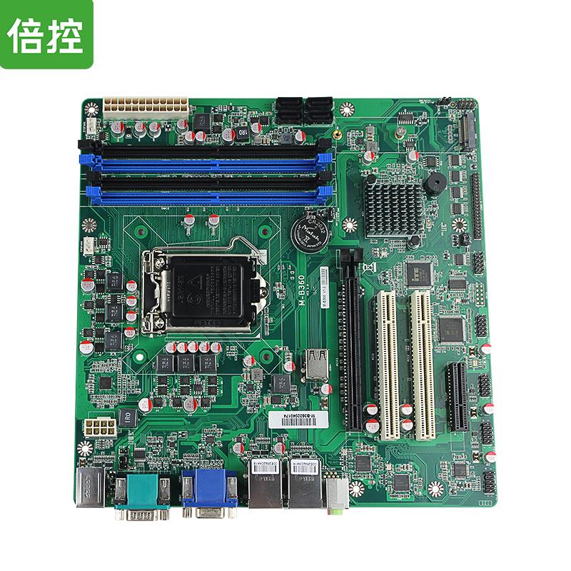 倍控B360-MATX 工业母板intel网卡 6串口