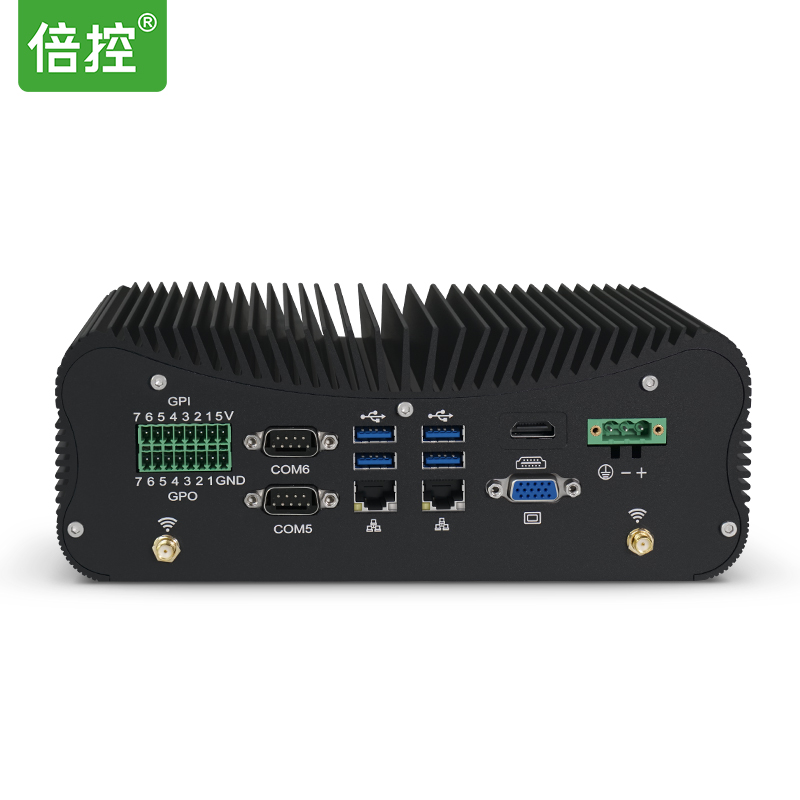 11代工控机I7-1165G7自动化控制电脑4个RS485双网卡电脑