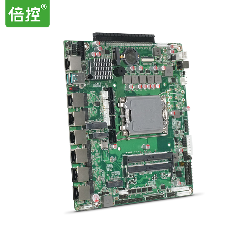 BKHD-B660-6LAN倍控B660六网卡12代工控主板POE电脑网卡intel芯片2.5G X86软路由4G模块5G模块多串口嵌入式板
