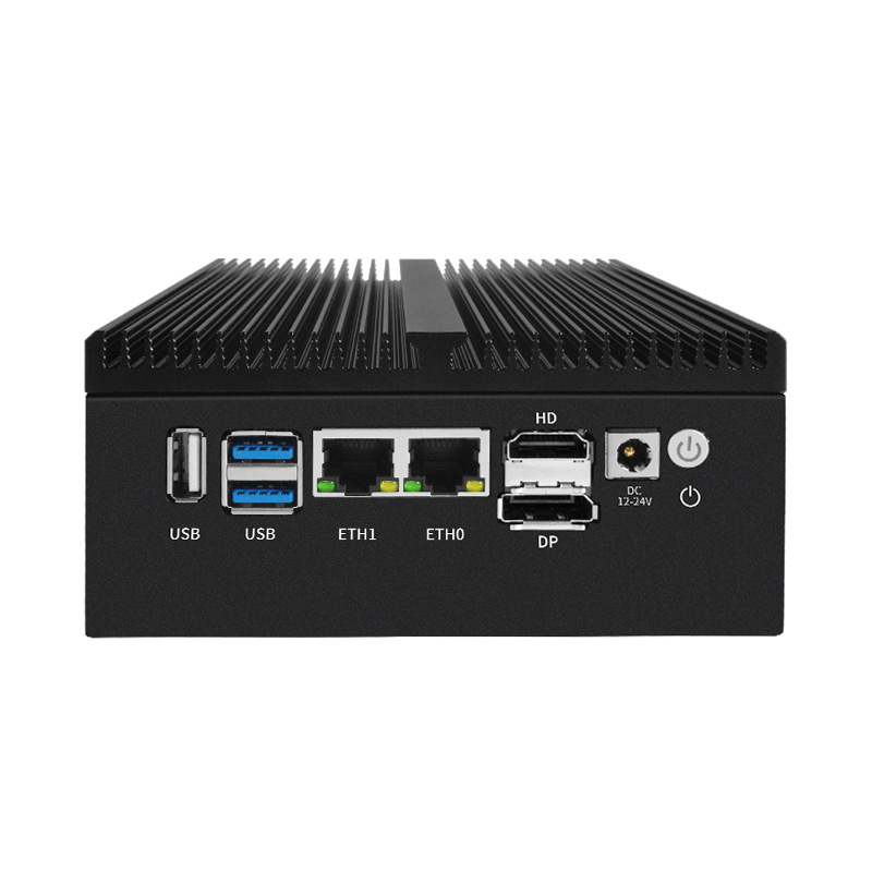倍控软路由迷你电脑12代四核N100 N150 2.5G网卡10G双光口四光可选12V-24V宽压输入串口GPIO爱快ROS工控机